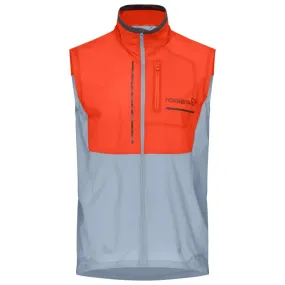 Trail-Jacke Norrona ---senja aero90 Vest M's Arednalin - Blue Fog